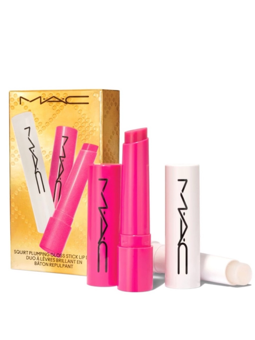 MAC LIMITED EDITION 2 PIECE SQUIRT PLUMPING LIP GLOSS STICK SET💋